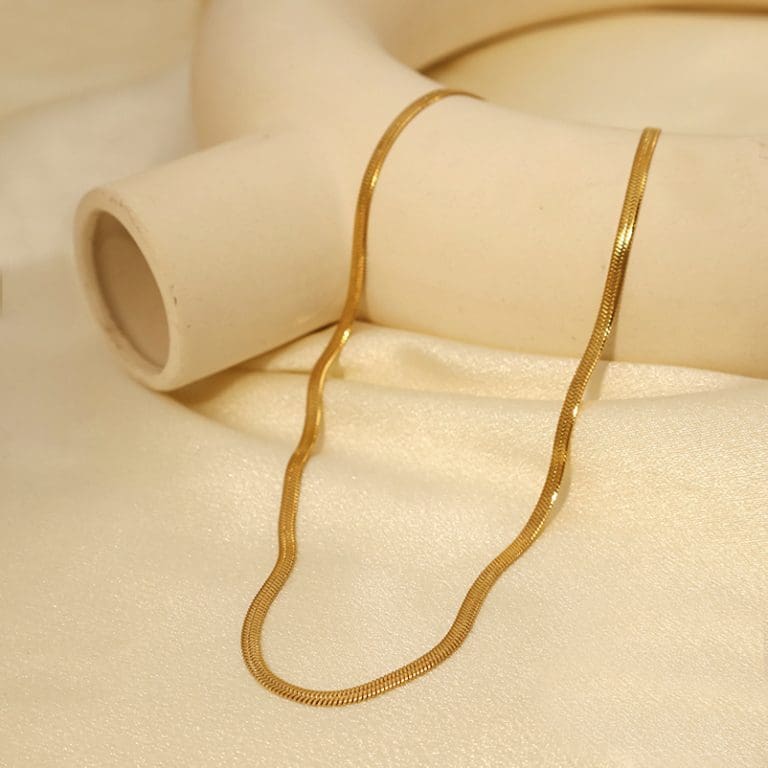 שרשת נחש ציפוי 18K 55538