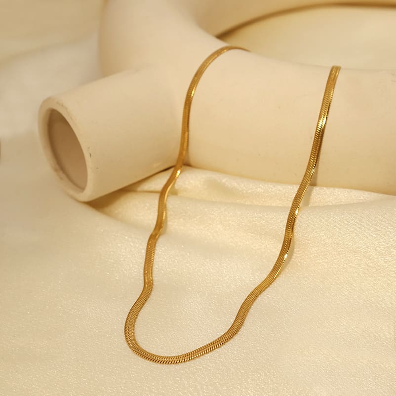 שרשת נחש ציפוי 18K 55538